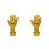 2St Compacte Gouden Voetbal Slijtvast Desktop 5