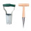 2-Piece Wooden & Iron Seedling Transplanter Set 1