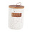 Κεραμικό δοχείο αποθήκευσης με αεροστεγές ξύλινο καπάκι, μοντέρνο κεραμικό βάζο 4