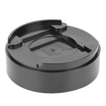 Black Round Furniture Leg Risers 8