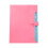 Letter Paper Expanding File Folder 5 Pockets 2