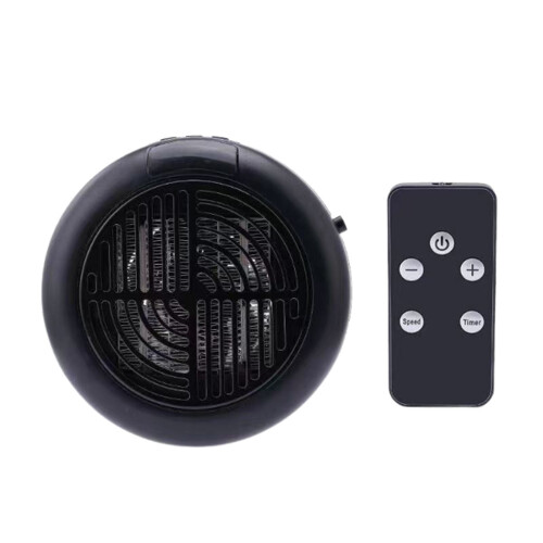 Mini Plug-in Heater with Remote, Thermostat and Timer 2