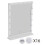 Hollywood Style Lighted Rectangular Makeup Mirror with Base 4