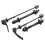 Bike Axle Quick Release Skewer Mountain Bicycle Front Rear Axle Tools Set 7