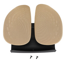 Shiatsu Foot Massager, Massage Technique for Shiatsu Nodes Relief, Heat Therapy Mode for Improved Blood Circulation and Pain Relief, Portable (Khaki)