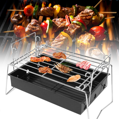 Ψησταριά BBQ εύκολης καθαριότητας, Φορητή ψησταριά κάρβουνου για υπαίθριο BBQ 2