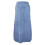 Γυναικεία Φούστα Denim Maxi με Ψηλή Μέση και Στενή Γραμμή Α, Ανοιχτό Μπλε – Εκπτώσεις 4