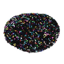 3 Pcs Sequined Beret Miss Sequins Colorful Cap Sparkly Shiny Hat