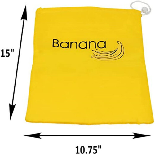 Σακούλες Banana Fresh – Επαναχρησιμοποιούμενες κίτρινες σακούλες αποθήκευσης 2