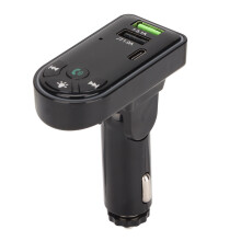 Exclusive Bluetooth FM Transmitter, With Anti-Statics Design & Joystick Controller, Offers Multi-Safety Protection, Hands-Free Calling, HiFi Bass