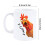Κούπα καφέ Angry Chicken Rooster, κεραμική κούπα 11oz για άνδρες και γυναίκες, διασκεδαστική 2