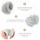 Pretyzoom Party Bone Cracking Prop Bone Cracker Trick Solid White 8Pcs For Entertainers 2