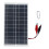 Solcellepanel med klips 10W5V bærbart solpanel til udendørs camping 3