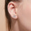 Sterling Silver Snowflake Stud Earrings Hypoallergenic 8