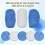 Blue and White Striped Crochet Tote Kit 6