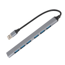 7 Port USB Hub with USB 3.0 & 6 USB 2.0 Ports for Wireless Mouse & Keyboard