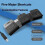 1. 3-Pedal USB Foot Programmable for PC Gaming & Office Macros 4