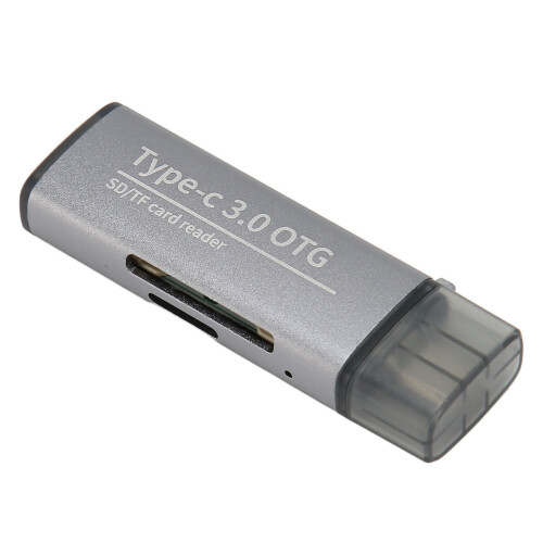 USB SD Card Reader, Ultra Compact Design Fast File Transfer for Laptops Phones 2