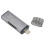 USB SD Card Reader, Ultra Compact Design Fast File Transfer for Laptops Phones 4