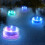 Υποβρύχια φώτα LED με τηλεχειριστήριο, RGB πολλαπλών χρωμάτων που αλλάζουν φως για 4