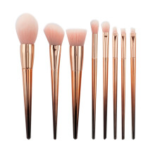 Professional Powder Brush, Great Gift for Fashion Lovers, Soft and Dense Bristles for Precise Powder Pickup, Electroplating Makeup Brushes for
