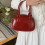 Bolsa de ombro feminina em couro PU, estilo coreano (1 peça) 8