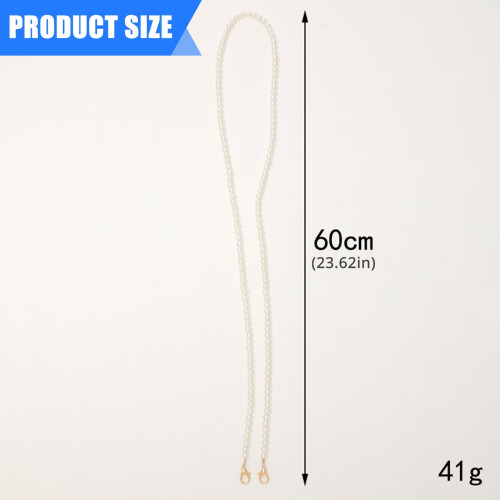Lanière nacrée pour téléphone portable avec texture perlée, 1 pièce 2