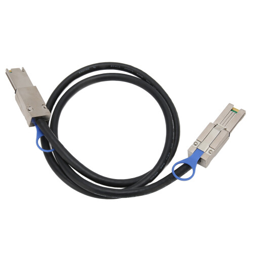 Data Disk Raid Optimized Cable, External Mini Sas26Pin Connector With Heavy Duty Metal Backshells And Double Emi Rfi Shielding For Reliable And 2