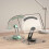 Acrylic Laptop Stand with 360 Rotating Base and Foldable 4