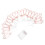 20LED Rose Gold Geometric String Lights for Indoor Decor, 3AA Batteries 11