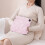 USB Electric Hand Warmer, Rechargeable with Digital Display, Soft Polyester, Compatible with USB Power Banks 4