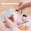 USB Electric Hand Warmer, Rechargeable with Digital Display, Soft Polyester, Compatible with USB Power Banks 5