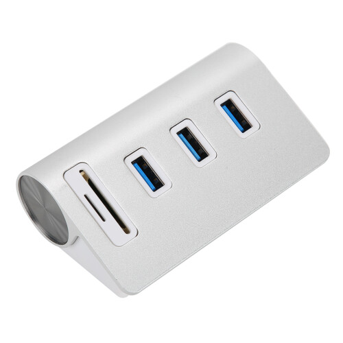 Διανομέας USB 3.0 3 θυρών, συμβατός με συστήματα OS X και PC, κομψός σχεδιασμός τύπου Apple 1