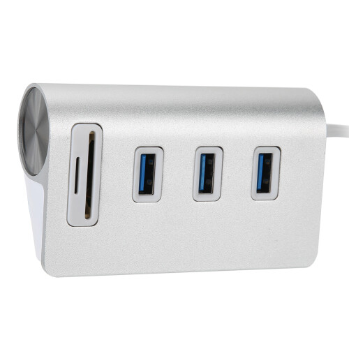 Διανομέας USB 3.0 3 θυρών, συμβατός με συστήματα OS X και PC, κομψός σχεδιασμός τύπου Apple 2