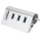 Διανομέας USB 3.0 3 θυρών, συμβατός με συστήματα OS X και PC, κομψός σχεδιασμός τύπου Apple 4