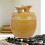 Ceramic Stewing Pot Light Yellow Slow Stewing Restaurant Use Serving Food 1Pack 6