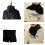 COMEET Cable Knit Button Scarf Winter Warm Neck Wrap 2