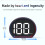 GPS Bil HUD Head-up Display 5V USB Speedometer Justerbar 3