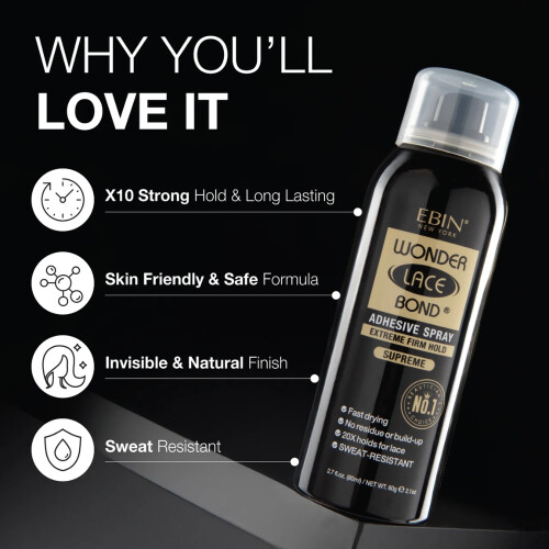 Wonder Lace Bond Wig Adhesive Spray - Supreme 30mL 2