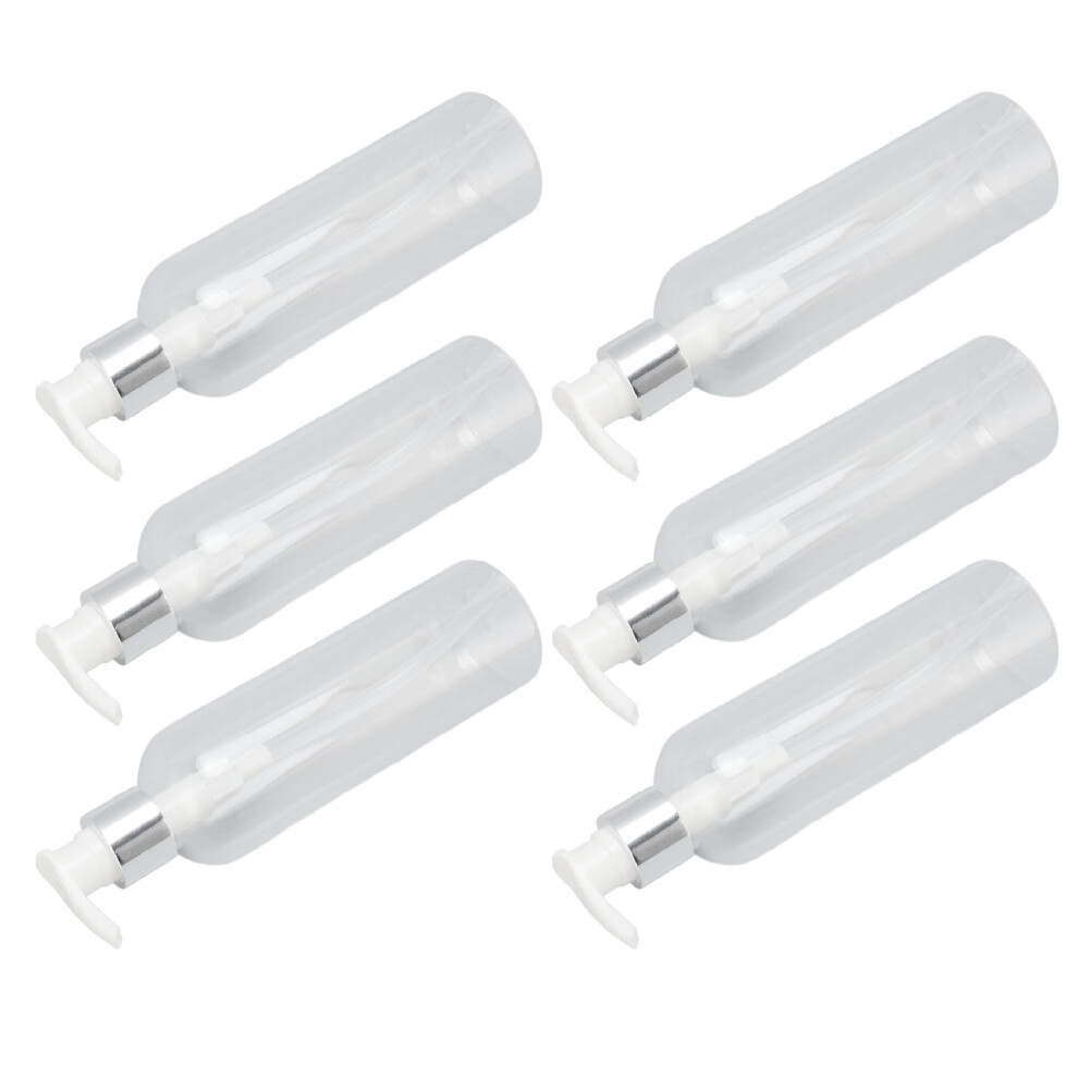 Plastic Pump Bottle 500ml for Hair & Body Refillable Shampoo Conditioner