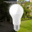 Smart Dusk To Dawn LED Lighting Solution, 5W Bulbs Universal Medium Base, Cold White (5pcs), Energy Efficient With Solid State Technology For 4