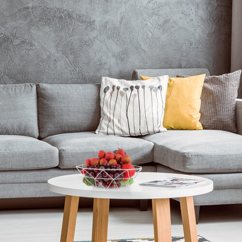 Iron Fruit Basket White for Home Use and Storage 1