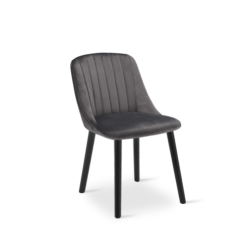 (Dark Grey, Set of 2) Goeurvant Dining Chairs 1