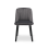 (Dark Grey, Set of 2) Goeurvant Dining Chairs 3