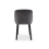 (Dark Grey, Set of 2) Goeurvant Dining Chairs 5