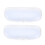 Portable Glasses Case Clear PVC 2 Pieces 4