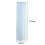 Chiffon Curtains Blue Transparent Eyelet Panel 8