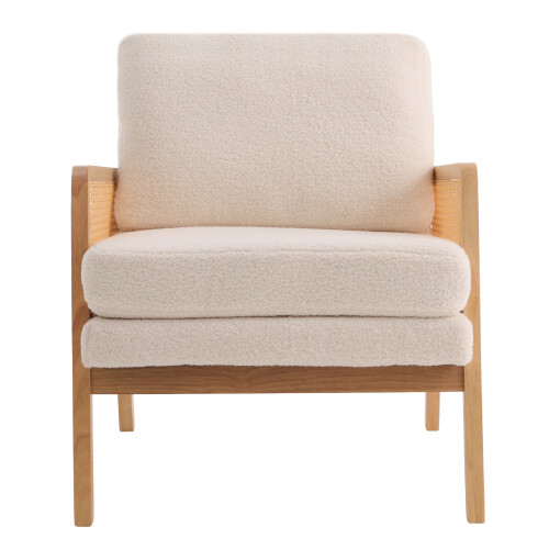 Modern Upholstered Accent Armchair 1