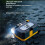 Solar Power LED Flashlights Multifunctional Portable Light Rechargeable Camping Work Light Built in Hardware Tool Box 10