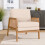 Modern Upholstered Accent Armchair 1